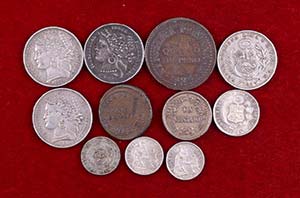 1823 a 1912. Perú. 1/2 real, 1/8 y 1/4 ... 
