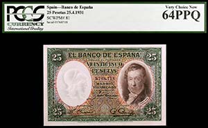 1931. 25 pesetas. (Ed. C9) (Ed. 358). 25 de ... 