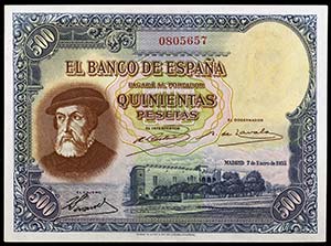 1935. 500 pesetas. (Ed. C16) (Ed. 365). 7 de ... 