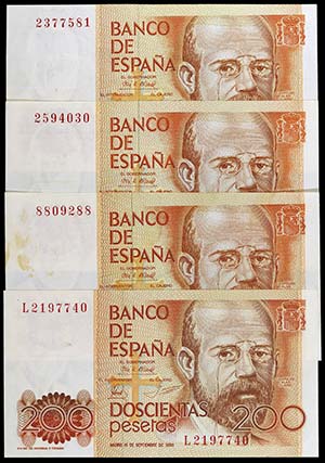 1980. 200 pesetas. (Ed. E6 y E6a) (Ed. 480 y ... 