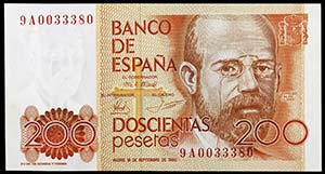 1980. 200 pesetas. (Ed. E6c) (Ed. 480b). 16 ... 