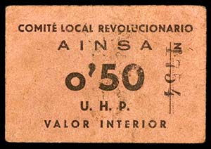 Ainsa (Huesca). Comité Local Revolucionario ... 