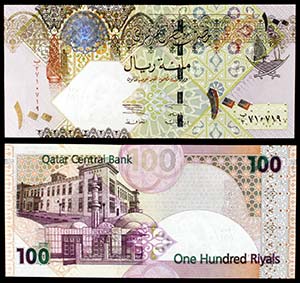 s/d (2003). Qatar. Banco Central. 100 ... 