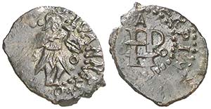 (1611). Felipe III. Perpinyà. 1 diner. ... 