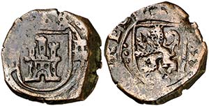 1622. Felipe IV. Segovia. 8 maravedís. ... 