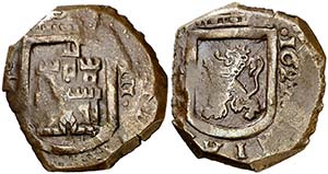 1622. Felipe IV. Toledo. 8 maravedís. (Cal. ... 