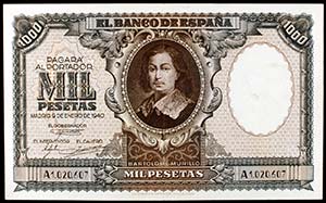 1940. 1000 pesetas. (Ed. D41) (Ed. 440). 9 ... 