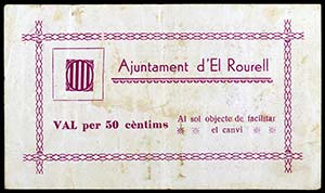 Rourell, el. 50 céntimos. (T. 2565). ... 