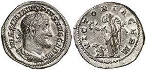 (236-238 d.C.). Maximino I. Denario. (Spink ... 