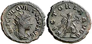 (261 d.C.). Quieto. Antoniniano. (Spink ... 