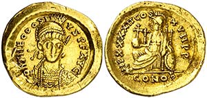 (441-450 d.C.).  Teodosio II. ... 