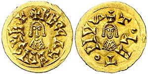 Recaredo I (586-601). Toleto (Toledo). ... 