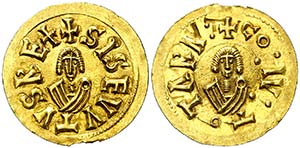 Sisebuto (612-621). Tarraco (Tarragona). ... 