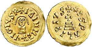 Ervigio (680-687). Ispali (Sevilla). ... 