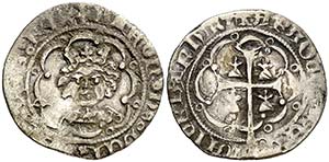 Alfons IV (1416-1458). Mallorca. Mig ral. ... 