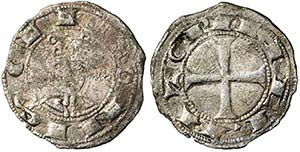 Alfonso VII (1126-1157). León. Dinero. (AB. ... 