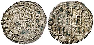 Alfonso XI (1312-1350). Sevilla. Cornado. ... 