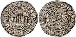 Enrique III (1390-1406). Burgos. Blanca. ... 