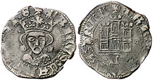 Enrique IV (1454-1474). ¿León?. Medio ... 