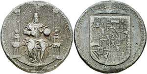 Felipe II (1556-1598). Sello pendiente en ... 