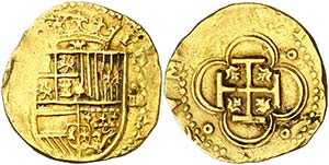 s/d. Felipe II. (Sevilla). (). 4 escudos. ... 