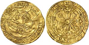 1579. Felipe II. Nimega. 1 rosenoble. (Vti. ... 