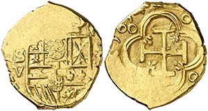 1614. Felipe III. Sevilla. V. 2 escudos. ... 