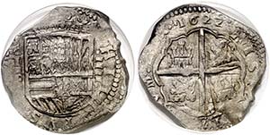 1622. Felipe IV. Toledo. P. 4 reales. (Cal. ... 