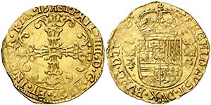 1631. Felipe IV. Tournai. 1 corona. (Vti. ... 