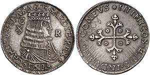 1684. Carlos II. Cagliari. 10 reales. (Vti. ... 