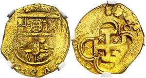 1689. Carlos II. Sevilla. M. 4 escudos. ... 