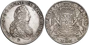 1703. Felipe V. Amberes. 1 ducatón. (Vti. ... 