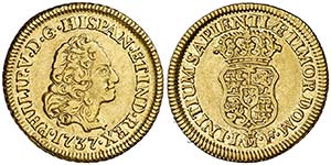 1737. Felipe V. Madrid. JF. 1 escudo. (Cal. ... 
