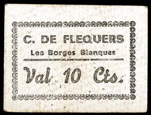 Borges Blanques, les. C. De Flequers. 10 ... 