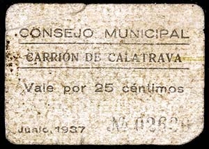 Carrión de Calatrava (Ciudad Real). 25 y 50 ... 