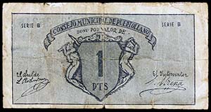 Puertollano (Ciudad Real). 25, 50 céntimos ... 