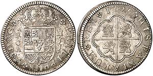 1725. Felipe V. Cuenca. JJ. 2 reales. (Cal. ... 