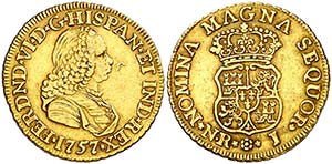 1757. Fernando VI. Santa Fe de Nuevo Reino. ... 