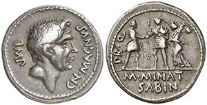 (46-45 a.C.). Cn. Pompeius Magnus / M. ... 