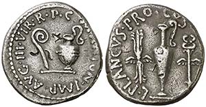 (40 a.C.). Marco Antonio / L. Munatius ... 