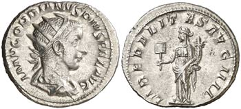(241 d.C.). Gordiano III. Antoniniano. ... 