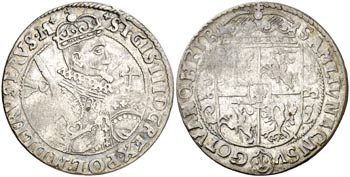 (1622). Polonia. Segismundo III Vasa. ... 