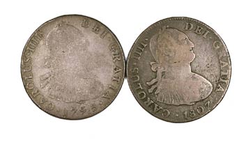 1795 y 1807. Carlos IV. México. 4 reales. 2 ... 