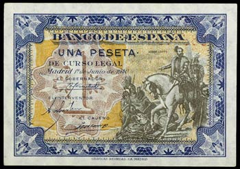 1940. 1 peseta. (Ed. D42a) (Ed. 441a). 1 de ... 