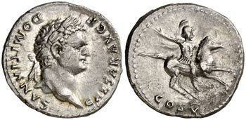 (77-78 d.C.). Domiciano. Denario. (Spink ... 
