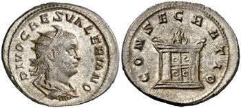(258 d.C.). Valeriano II. Antoniniano. ... 