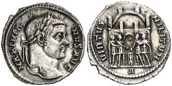 (294-295 d.C.). Maximiano Hércules. Roma. ... 