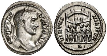 (295-297 d.C.). Constancio I, Cloro. Roma. ... 