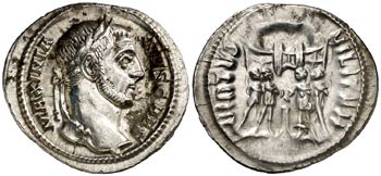 (294 d.C.). Galerio Maximiano. Roma. ... 