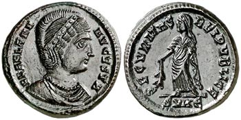 (325-326 d.C.). Helena. Heraclea. AE 18. ... 